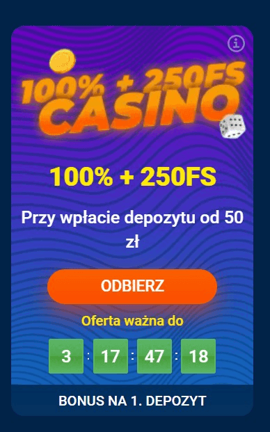 Bonus powitalny dla nowych graczy